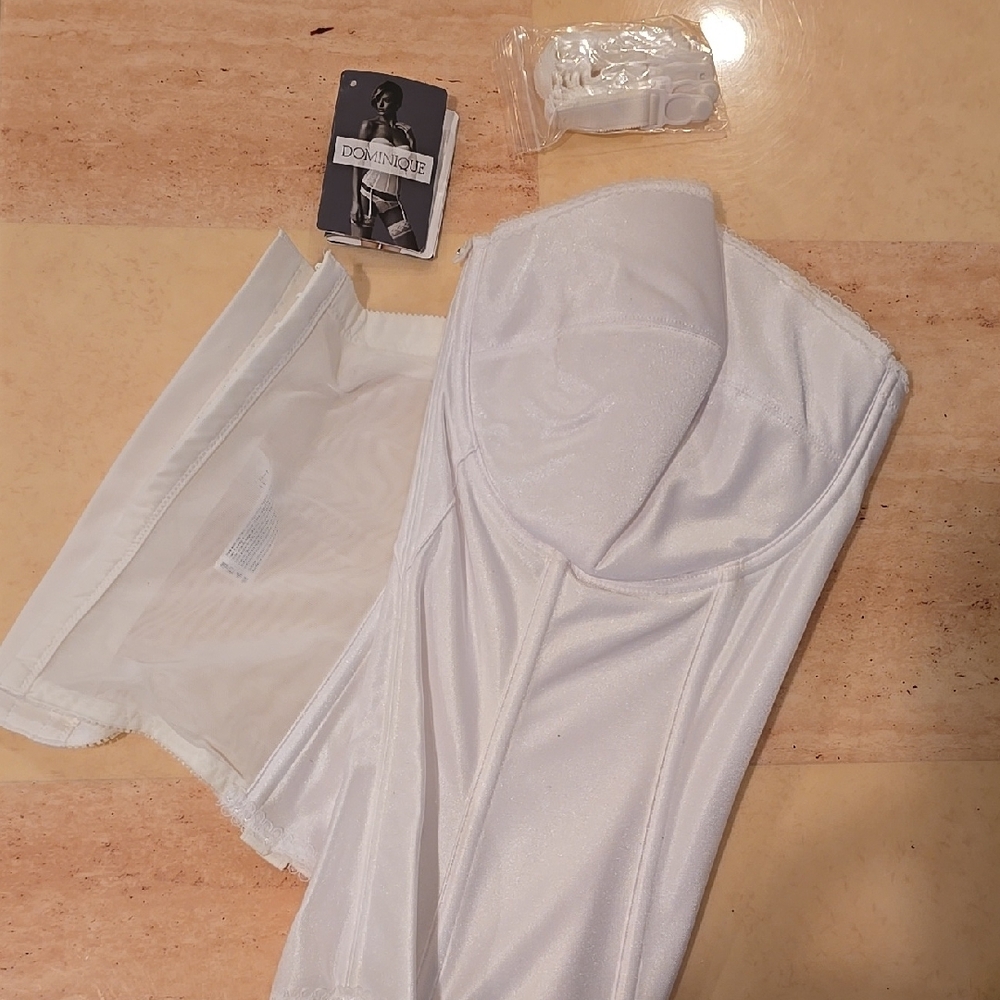 Dominique White Corset